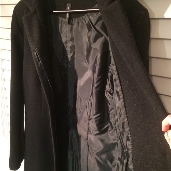 3/4 length pure virgin wool coat - Picture 2 of 8